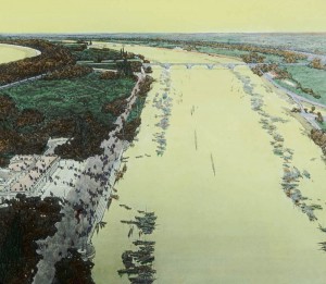 2-08-Aerial view of proposed South Shore Lagoons looking south